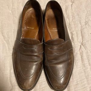 Allen Edmonds Westchester Slip-On Loafer Dress Shoes Brown leather. Size 12D
